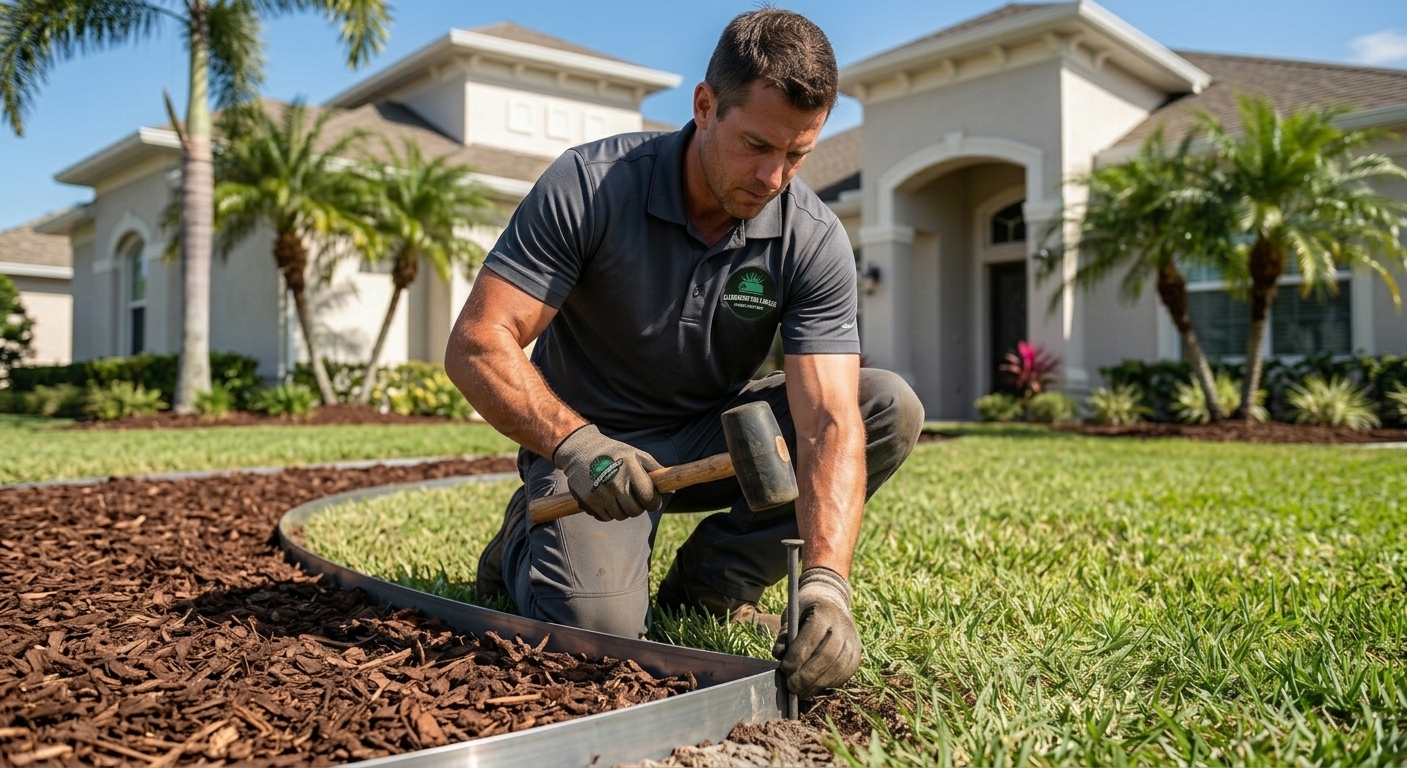 Landscape Edging in Clearwater, Florida