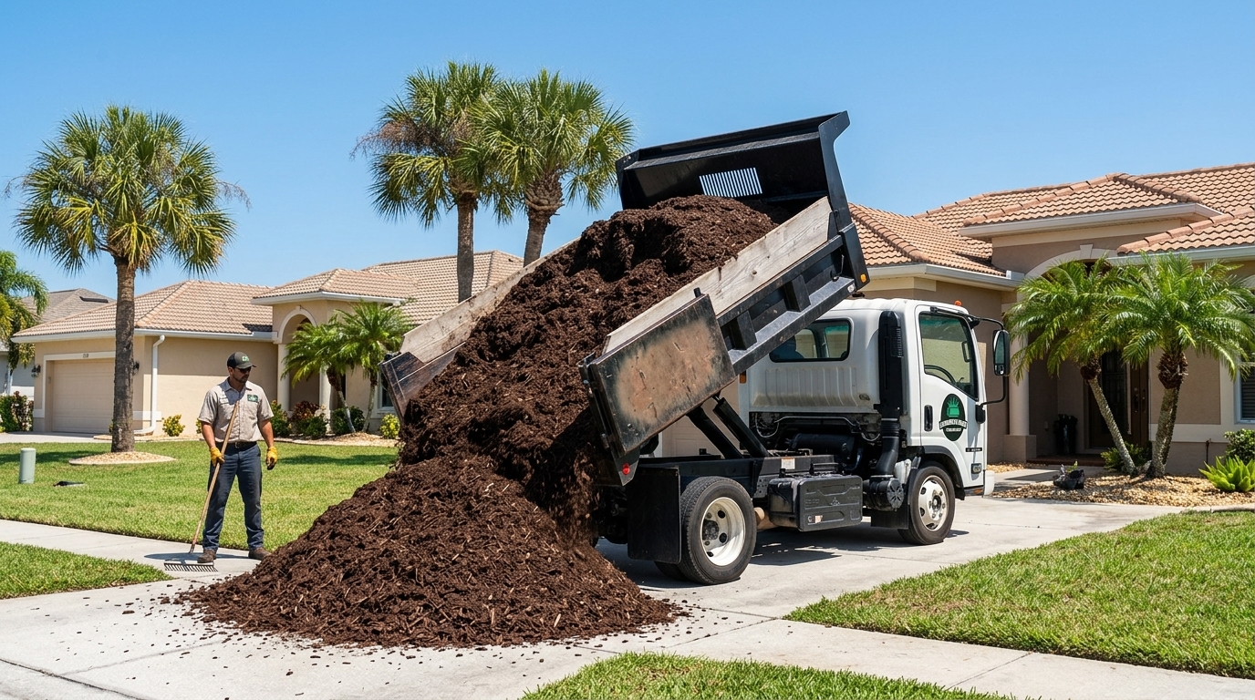 Mulch Delivery in Clearwater, Florida